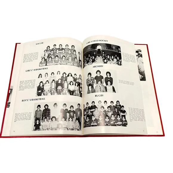 Humberview Secondary School 1980 Annual Bolton  Ontario Book HC - Picture 5 of 8